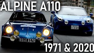 ALPINE A110 \u0026 A110S Japanese Review - DK Tsuchiya drives OLD and NEW legend丨Vintage Times