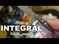 Making integral knife part1:Milling  インテグラルナイフ１　フライス加工