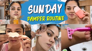 Sunday Pamper Routine😉| Anithasampath Vlogs