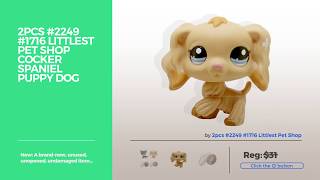 Lps Cocker Spaniel // Littlest Pet Shop Toys