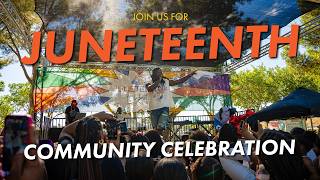Juneteenth Community Celebration Promo
