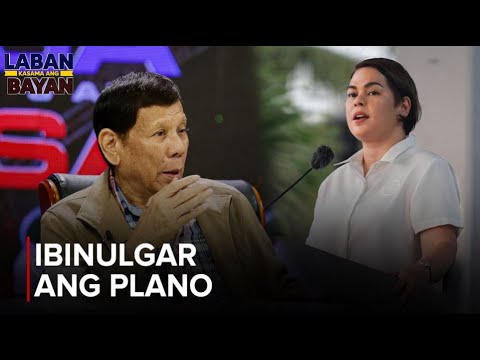 PANOORIN | FPRRD, Ibinulgar Ang Plano Ni VP Sara Sa Confidential Funds ...