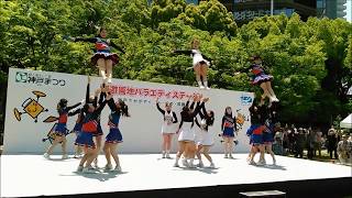 園田学園女子大学チアリーディング部WHITE TIGERS@Kansai Cheerleader 2016 Spring