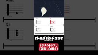 【ギターコード譜付き】トゲナシトゲアリ「気鬱、白濁す」 - アニメ「ガールズバンドクライ」02　#ガールズバンドクライ