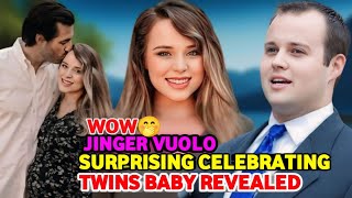 DUGGAR PREGNANCY SHOCKER:Jinger Vuolo CELEBRATES TWINS! 😱 Jeremy's Reaction Will Leave You Shocked!