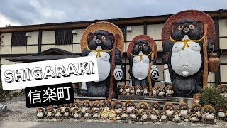 信楽焼たぬきの町、滋賀県信楽町を探索 /Explore Pottery and Kiln at Shigaraki Ware, TANUKI Town