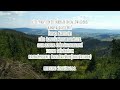 jelen v oblacích text. oficiální lyrics video 4k