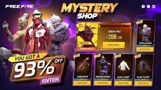 New Mystery Shop Discount Event Free Fire💥🤯| Poker Mp40 Return Bangladesh server | FF New Event