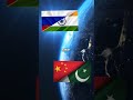 India + Russia vs china + pakistan