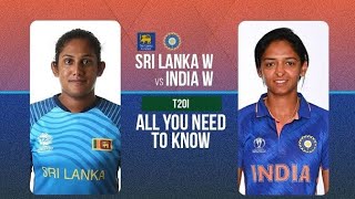 IND-W vs SL-W 1st T20I Highlights India women vs srilanka women 1st T20I Highlights ind w vs sl w