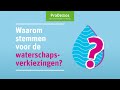 Waarom stemmen voor de waterschapsverkiezingen?