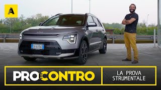 Nuova Kia NIRO 2022 | PRO e CONTRO - La PROVA STRUMENTALE