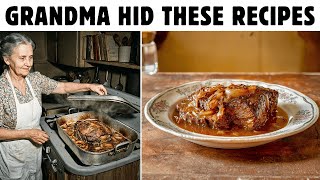 60 Recipes Grandma Took To Her GRAVE (That We Finally Uncovered!)