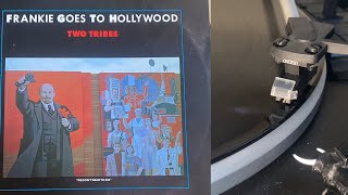 FRANKIE GOES TO HOLLYWOOD : Two tribes 12” vinyl record 45rpm , Annihilation mix 1984