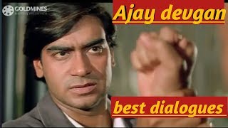 Ajay devgan angry 😡 😡 time best dialogues