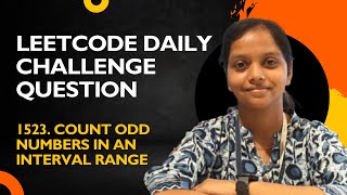 Leetcode | 1523 Count Odd Numbers in an interval Range | Java | Array
