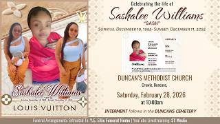 Celebrating the Life of Sashalee Williams "Sash"