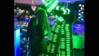 LED Dancers - Robot Performers  - The Dancing Fire Entertainment