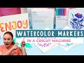 How to Use Cricut Watercolor Markers And Cards