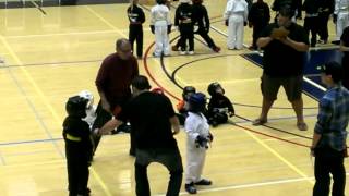 Zaid 1st karate fight