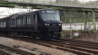 JR湘南新宿ライン横須賀線直通普通逗子行きE231系2549YU521宮ヤマ+E231系S-06横コツと埼京線直通各駅停車新宿行き12000系12101 152Mが走行！【花月園前踏切No.19】