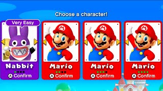 New Super Mario Bros. U Deluxe – All Bosses 4 Players Walkthrough Co-Op