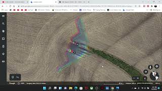 Secret B2 Stealth bomber found on google earth that was flying!