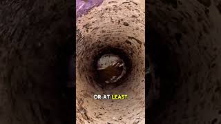 snaking a clogged sewer #plumbing