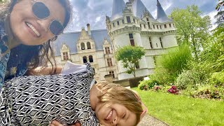 Visiting AZAY LE RIDEAU : picturesque and famous French Renaissance Castle 🇫🇷