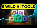 5 WILD new AI Tools You Need to Try ASAP