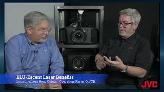 JVC talks about the differences between Laser and Lamp based D-ILA Projectors