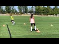 First touch and Shooting soccer drills | ProSport Training