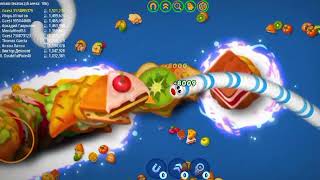 Worms Zone Magic Gameplay || Game Cacing Slither io #999855