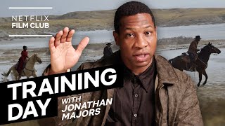 How Jonathan Majors Became an Outlaw for The Harder They Fall | Training Day | Netflix