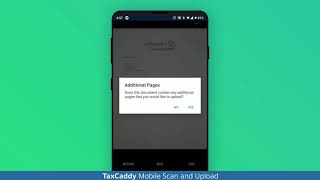 TaxCaddy: Mobile Scan and Upload