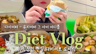 다이어트 브이로그 :: 내가 살이 안 빠지는 이유 _ 유지어터 ㅇㅇ | 직장인 다이어트 도시락 레시피 | 몸무게 변화