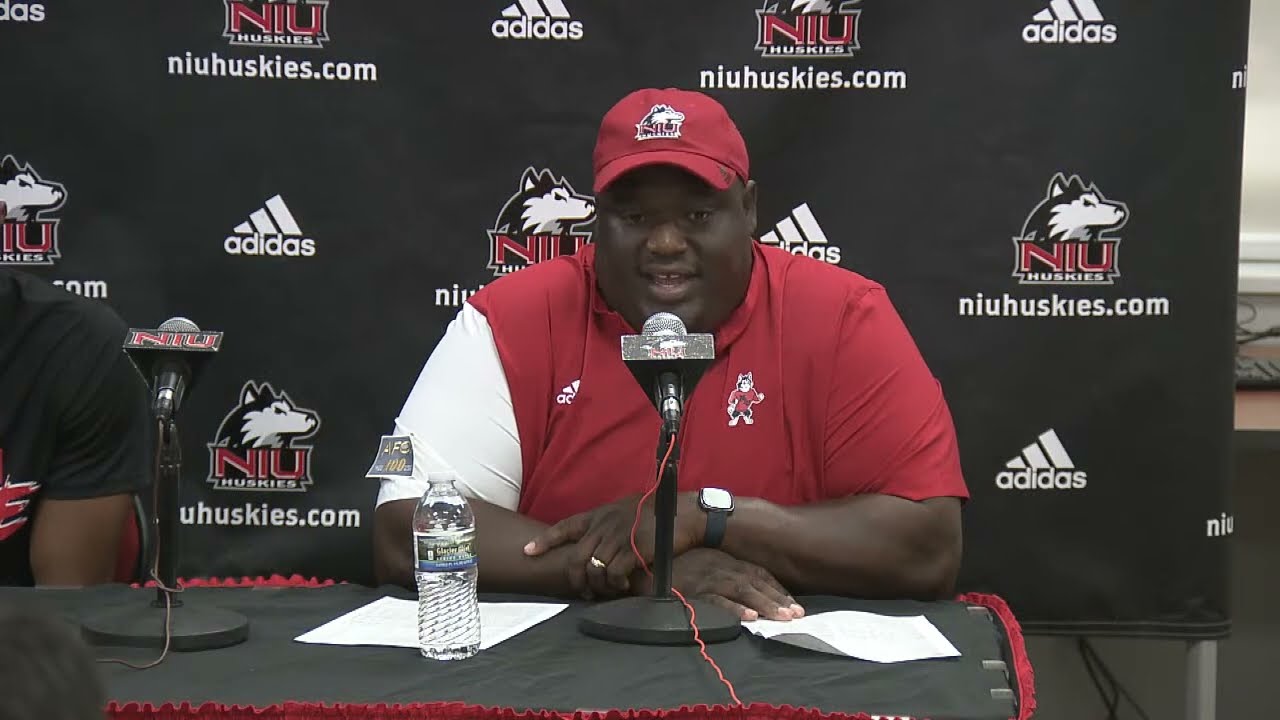 NIU Football Post Game Press Conference, Eastern Illinois. - YouTube