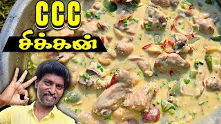 CCC - சிக்கன் 🐔 ( சில்லி கிரீமி சீஸ் )  ரெசிபி 💥|   Chilli Creamy Cheese Chicken Recipe