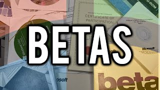 Unboxing a HUGE Collection of Windows Beta Software!