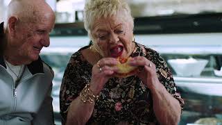 New York City Grandmas try Flamin' Hot flavored Cream Cheese!