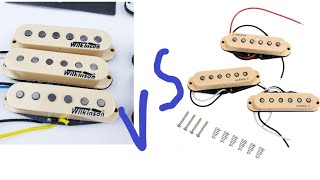 Wilkinson wvs 60's  VS  Alnico V - Cheap Pickups Comparison