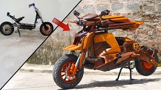 Recycle Old Bicycle Into Super Motorcycle #2022