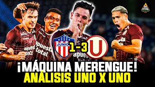 ¡MÁQUINA MERENGUE! El UNO x UNO del UNIVERSITARIO 3 vs. 1 JUNIOR | DIEGO CHURÍN | ANÁLISIS EXTENDIDO