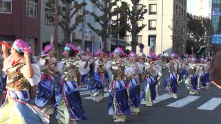 日専連ぬまづ鳴子隊(よさこい東海道2012前日祭）魚町・仲町演舞場