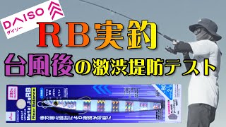 【DAISO釣具】メタルジグＲＢを実釣検証！使用感や釣果をお知らせします（ショアジギング）