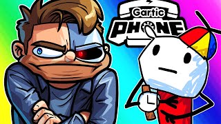 Gartic Phone Funny Moments - Terroriser Was Late, So We Tortured Him!