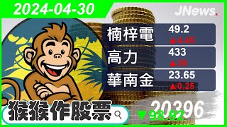 【猴猴作股票】多方選股 高力(8996),楠梓電(2316),矽力-KY(6415),華南金(2880),達麗(6177),一詮(2486) 20240430【JNews】