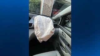 Airbag goes off spontaneously after family leaves prom, but Honda says it’s not under recall