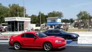 Lincoln Mark VIII vs Mustang