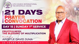 FRUITFULNESS: The Blessing of Multiplication || 21 DAYS OF PRAYER CONVOCATION - {DAY 15}